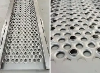 Formovač rolí na kovové paluby lešení: Inline protiskluzová ražba a perforace